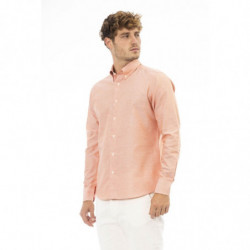 Camicia Baldinini Trend Chic in cotone arancione - XL