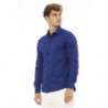 Camicia Baldinini Trend Blu Colletto Italiano - L