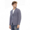 Giacca Classica in Tessuto Blu Distretto12 - Eleganza ridefinita - XL