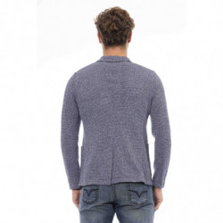 Giacca Classica in Tessuto Blu Distretto12 - Eleganza ridefinita - XL
