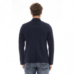 Giacca Classica in Tessuto Blu Distretto12 - XL