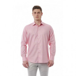 Camicia in cotone rosa - L