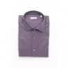 Camicia in cotone bordeaux - 4XL