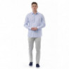 Camicia in cotone azzurro - 4XL