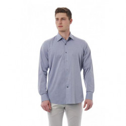 Camicia in cotone grigio - L