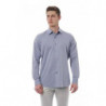 Camicia in cotone grigio - L