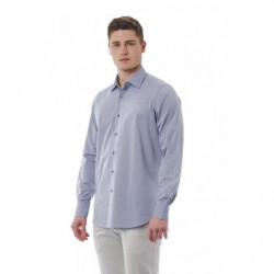 Camicia in cotone grigio - L