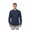 Camicia in cotone blu - M