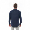 Camicia in cotone blu - M