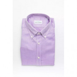 Camicia in cotone rosa - XXL