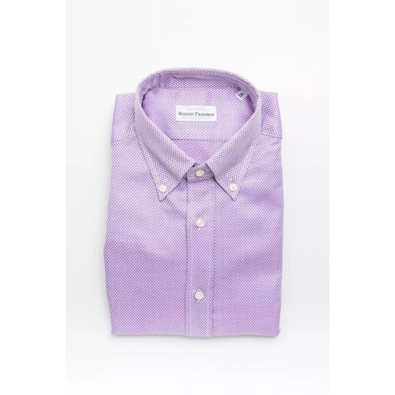 Camicia in cotone rosa - XXL