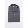 Camicia in cotone nero - XXL