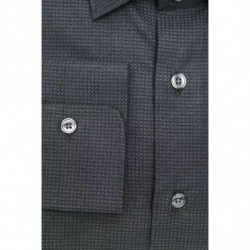 Camicia in cotone nero - XL