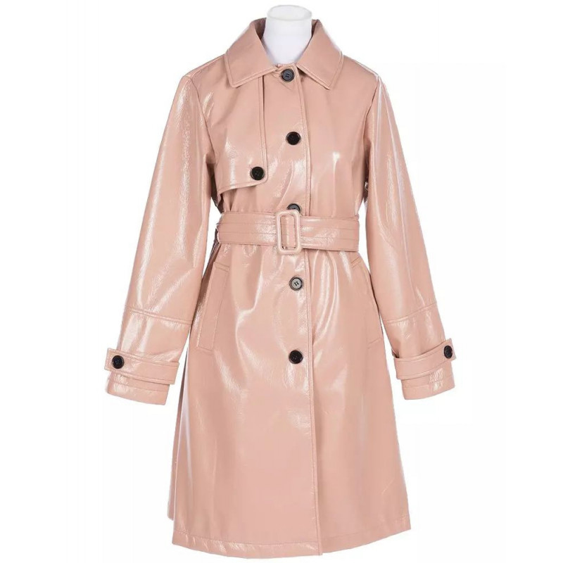 Giacche e cappotto in poliestere rosa - XS