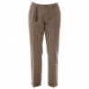 Jeans e pantaloni in cotone marrone - W32
