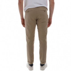 Jeans e pantaloni in cotone marrone - W32