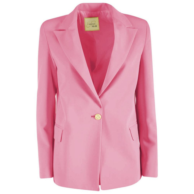 Abiti e blazer in poliestere rosa - L