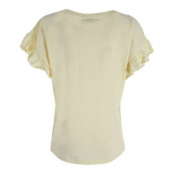 Top e maglietta in cotone giallo - M