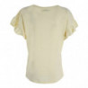Top e maglietta in cotone giallo - M
