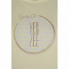 Top e maglietta in cotone giallo - XS