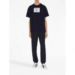 Maglietta in cotone nero - XS