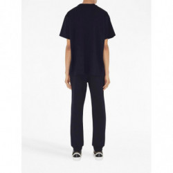 Maglietta in cotone nero - XS