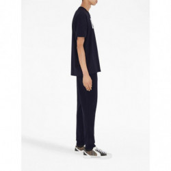 Maglietta in cotone nero - XS