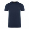 Maglietta in cotone blu - L