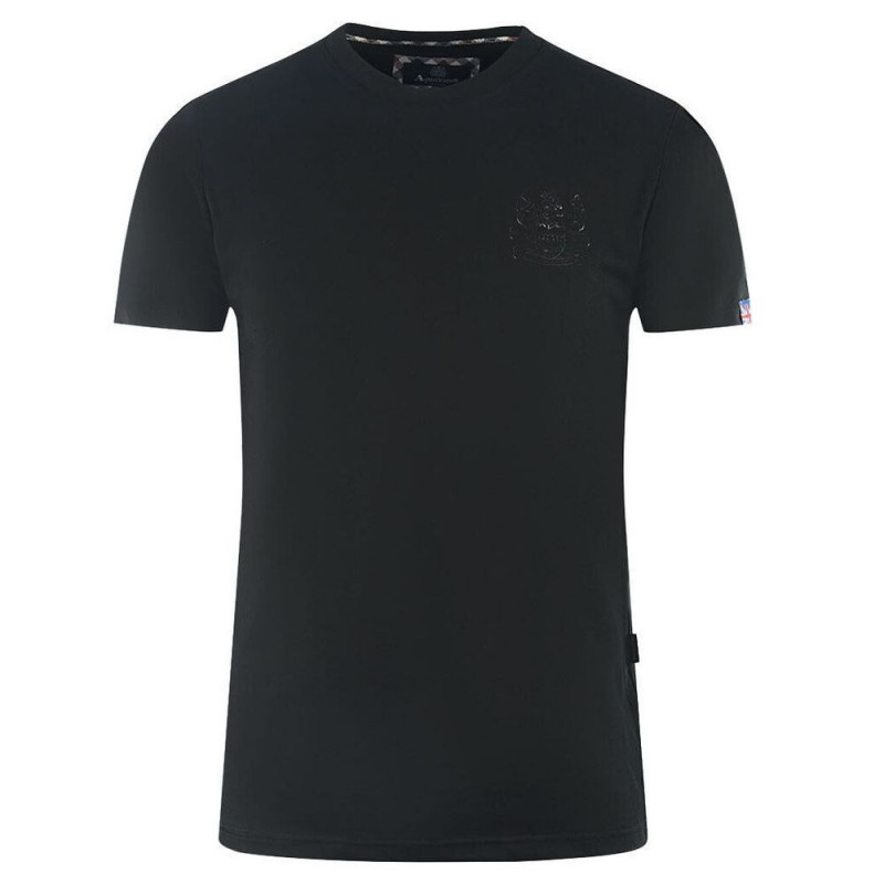 Maglietta in cotone nero - L