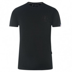 Maglietta in cotone nero - XXL