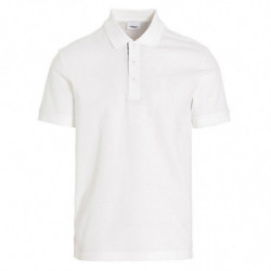Polo in cotone bianco - S