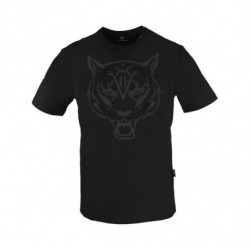 Maglietta in cotone nero - S