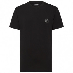 Maglietta in cotone nero - M