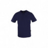 Maglietta in cotone blu - L