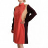 Abito Christy multicolor maniche lunghe colletto trapezio - IT46-XL