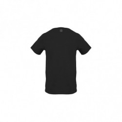 Maglietta in cotone nero - S