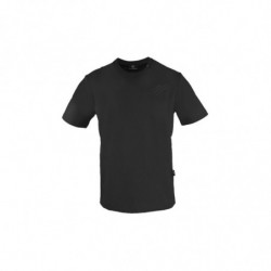 Maglietta in cotone nero - XL