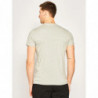 T-shirt in cotone grigio - L
