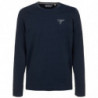 Maglietta in cotone blu - L