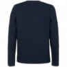 Maglietta in cotone blu - L
