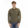 Giacca stile zaino Distretto12 in verde - XL
