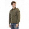 Giacca stile zaino Distretto12 in verde - XL