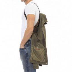 Giacca stile zaino Distretto12 in verde - XL