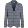 Giacca in cotone blu - S