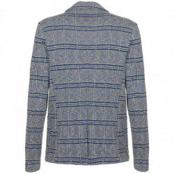 Giacca in cotone blu - S