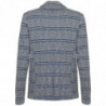 Giacca in cotone blu - S