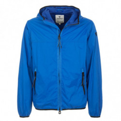 Giacca in nylon azzurro - L