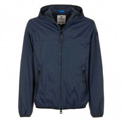 Giacca in nylon blu - L