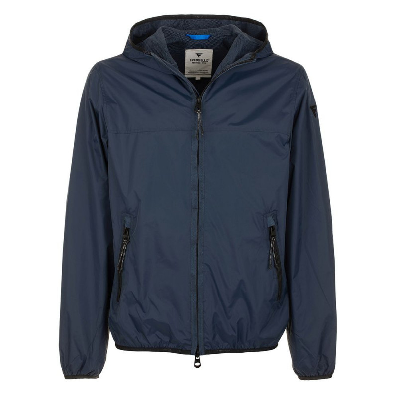 Giacca in nylon blu - XL