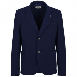 Giacca in cotone blu - L